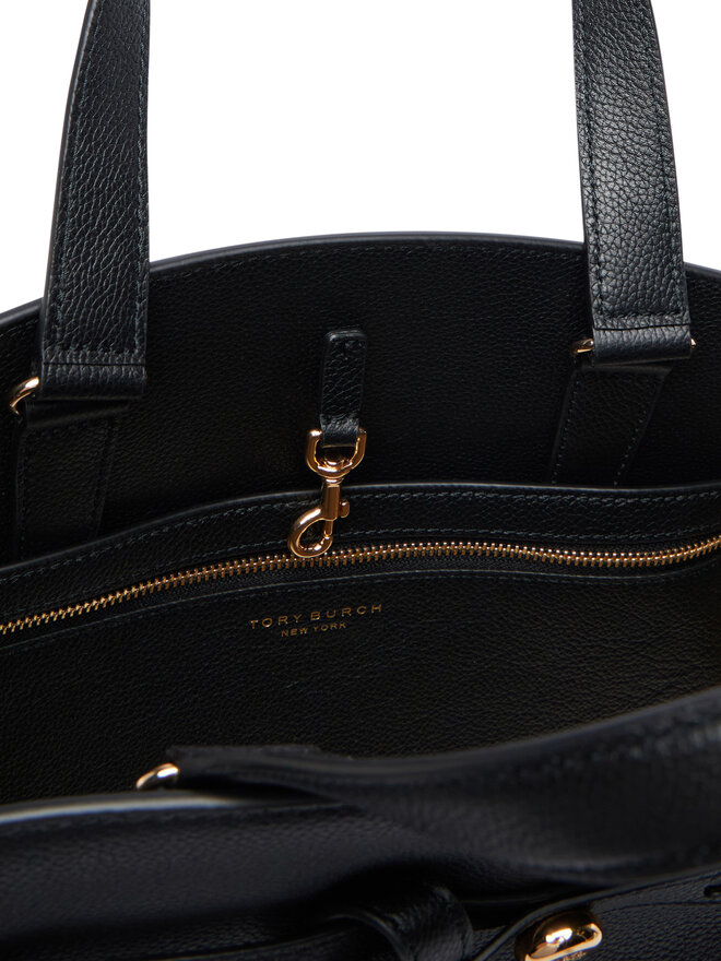 Tory Burch Handtasche Tory Burch Romy Bauletto 179990 Schwarz