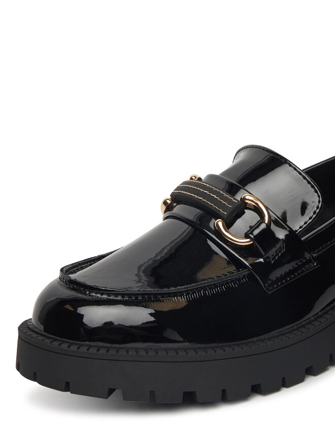 DeeZee Loafersy DeeZee 23038T235 Czarny