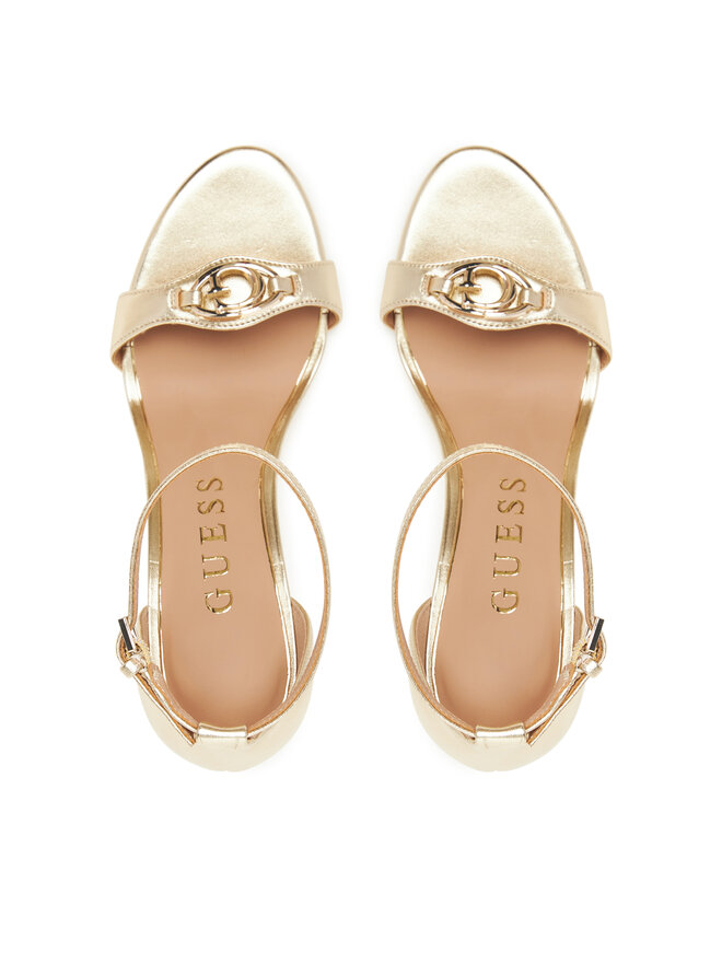 Guess Sandalen Guess FLTKAB LEM03 Goldfarben