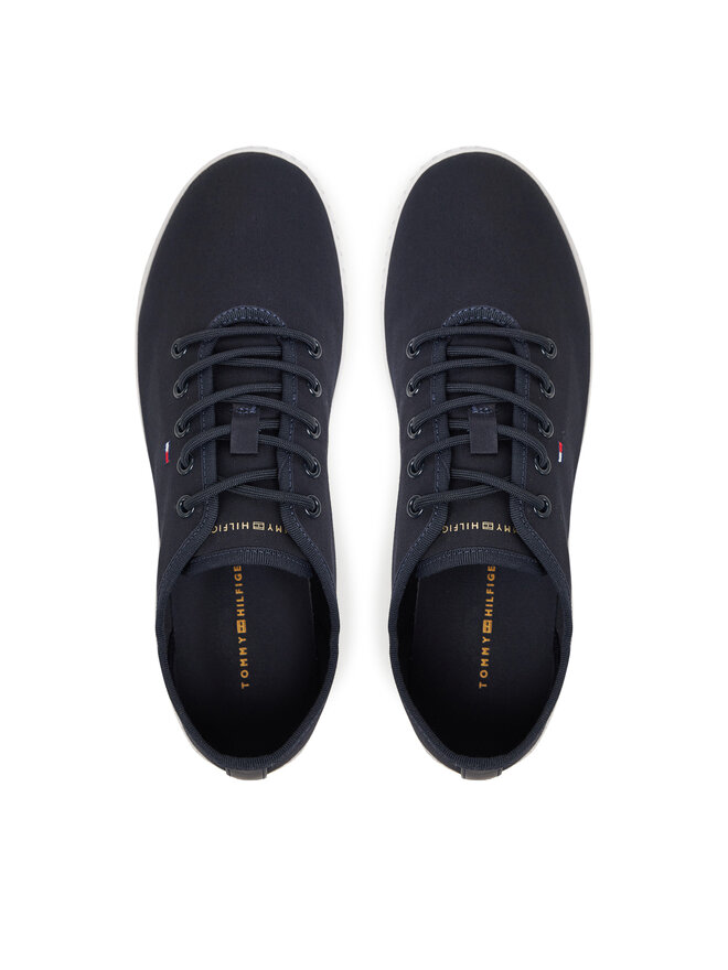 Tommy Hilfiger Πάνινα παπούτσια Tommy Hilfiger FW0FW08641 Σκούρο μπλε
