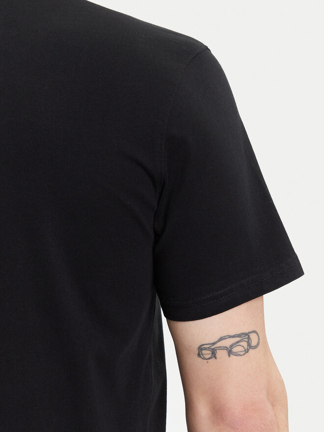 Guess Guess Marškinėliai M5YI17 I3Z14 Juoda Regular Fit