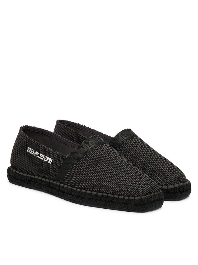 REPLAY Espadrilles REPLAY GMF16 .000.C0060T Schwarz