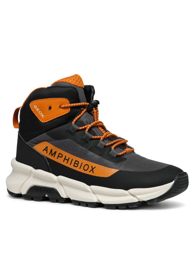 Geox Μποτίνια Geox J Flexyper Plus Boy J46LCA 0FU50 C9291 M Γκρι