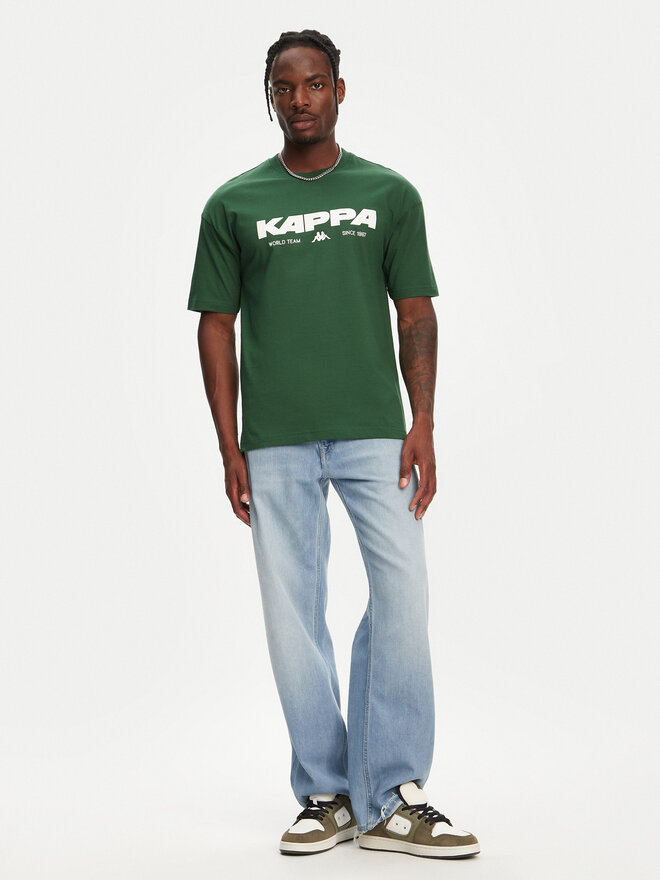 Kappa Kappa Camiseta Nhisso 351S5MW Verde Regular Fit