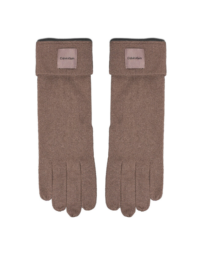 Calvin Klein Guanti da donna Calvin Klein Chunky K60K612619 Grigio