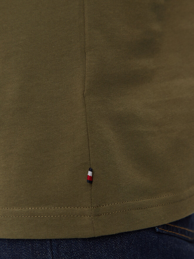 Tommy Hilfiger Tommy Hilfiger Póló UM0UM03362 Zöld Regular Fit