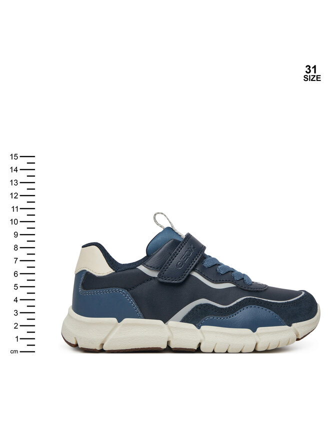 Geox Sneakersy Geox J Flexyper B.A J559BA 0FU22 C0832 M Granatowy