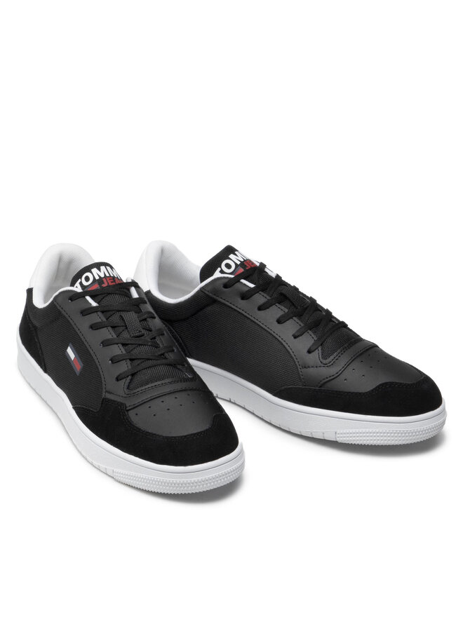Tommy Jeans Sneakers Tommy Jeans City Textile Cupsole EM0EM00963 Schwarz