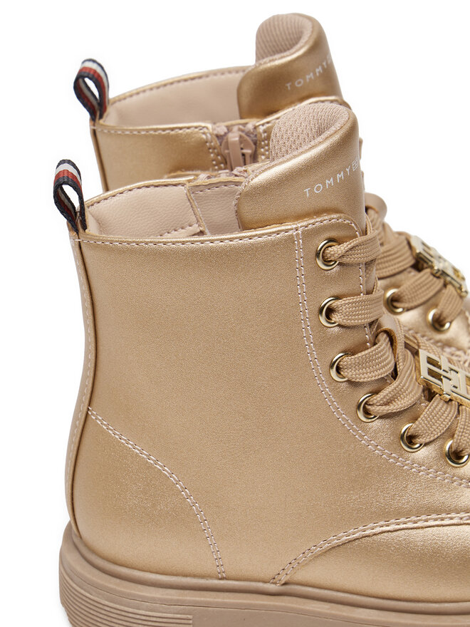 Tommy Hilfiger Stiefeletten Tommy Hilfiger T1A5-33562-0376 M Goldfarben