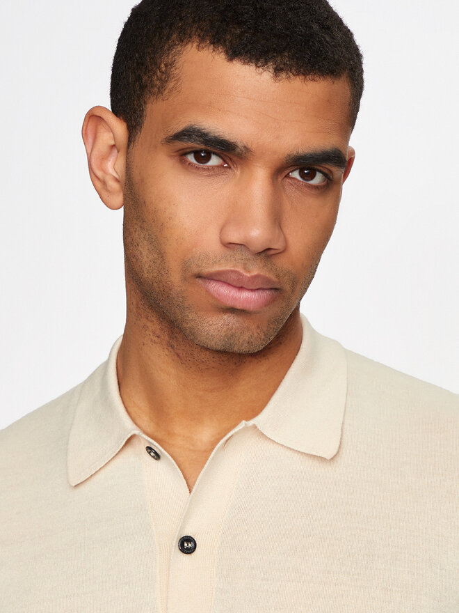 Calvin Klein Calvin Klein Poloshirt K10K113053 Beige Regular Fit