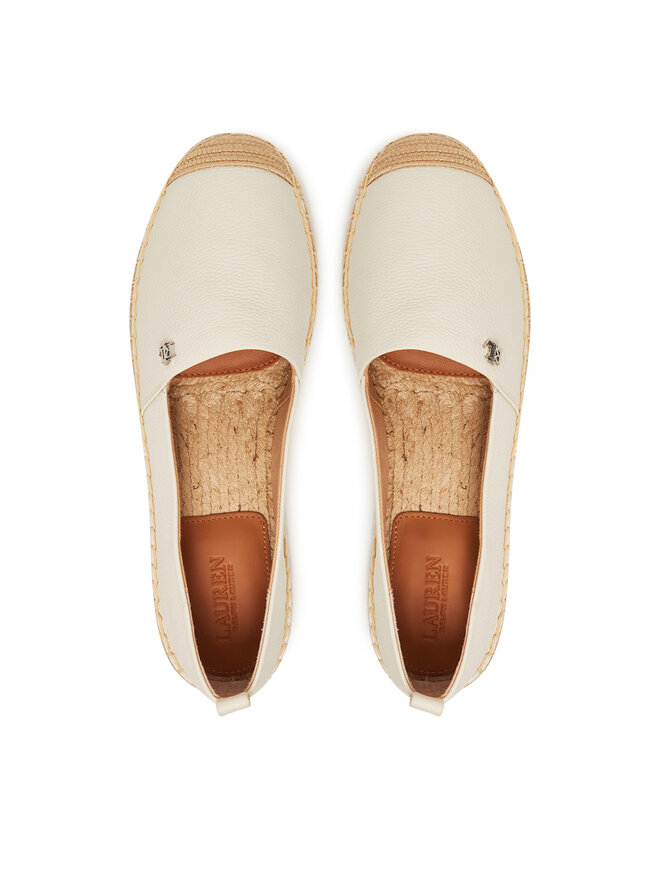 LAUREN RALPH LAUREN Espadryle LAUREN RALPH LAUREN Cameryn IV 802905304003 Biały