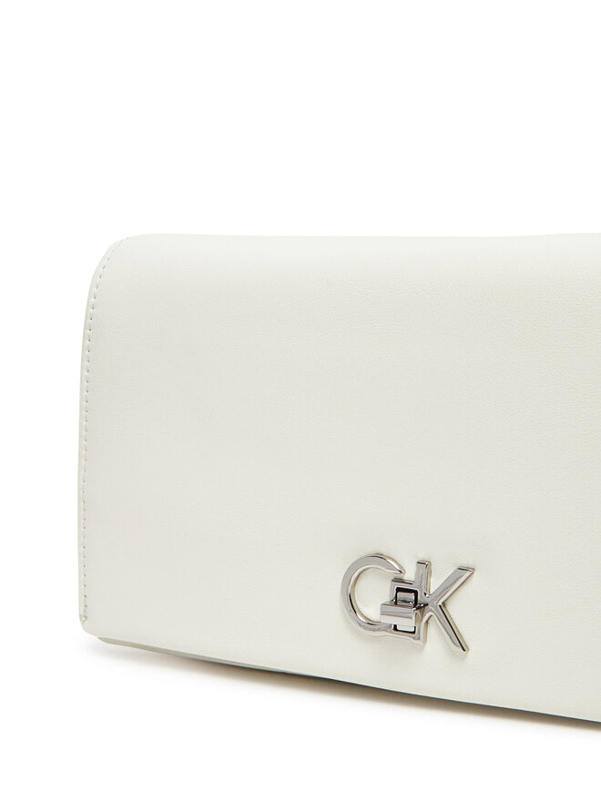 Calvin Klein Τσάντα Calvin Klein Re-Lock Mini Conv LV04F3103G Λευκό