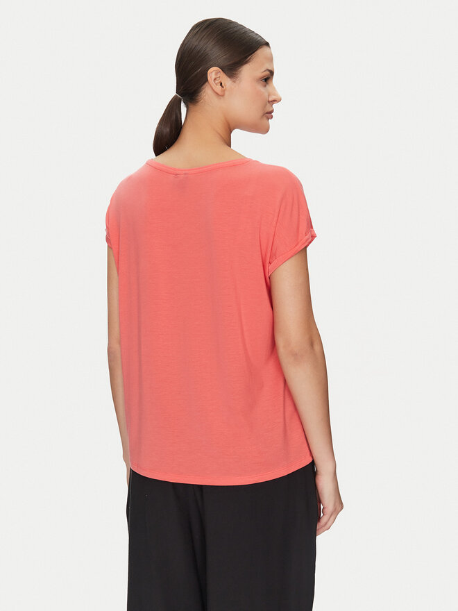 Vero Moda Vero Moda Póló Ava 10284468 Rózsaszín Regular Fit