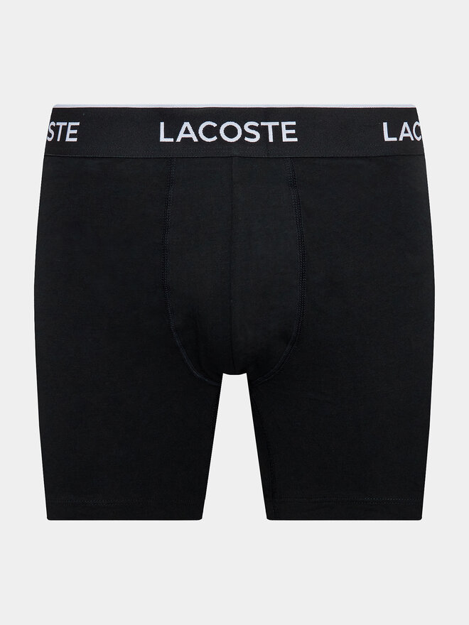 Lacoste Lacoste Набір з 3 пар боксерів 6H3420 Чорний Regular Fit
