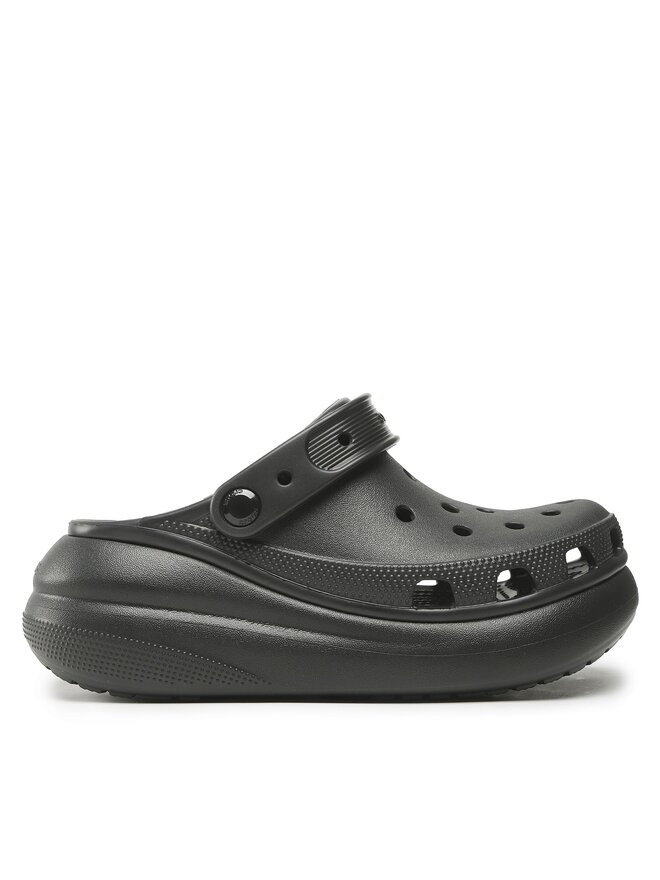 Crocs Παντόφλες Crocs Classic Crush Clog 207521 Μαύρο