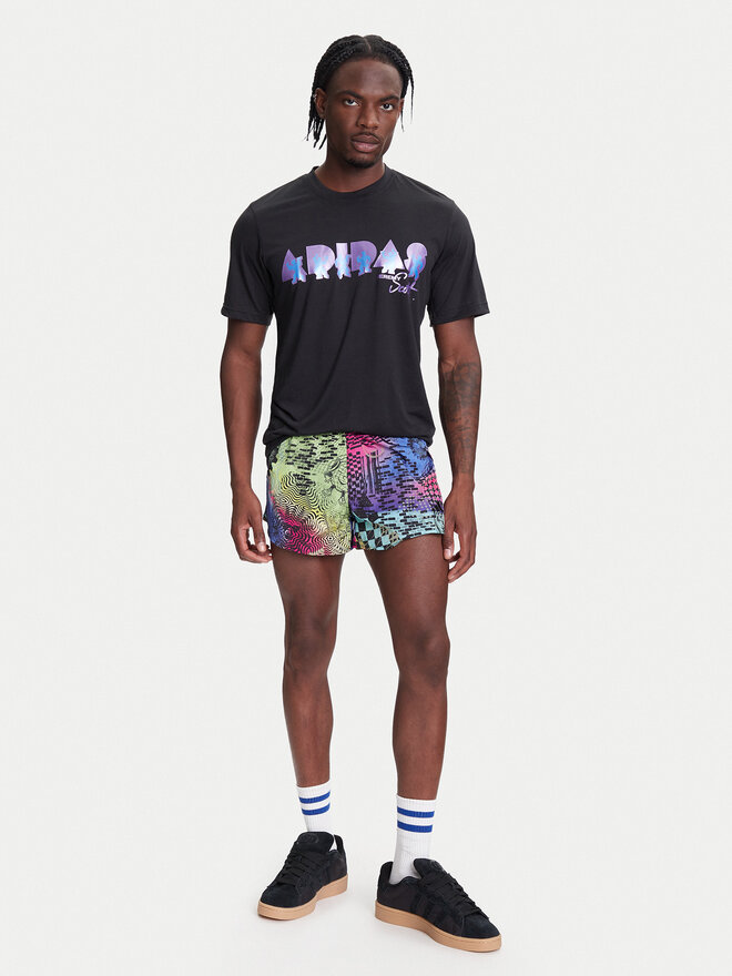 adidas adidas Marškinėliai Jeremy Scott JL7620 Juoda Regular Fit