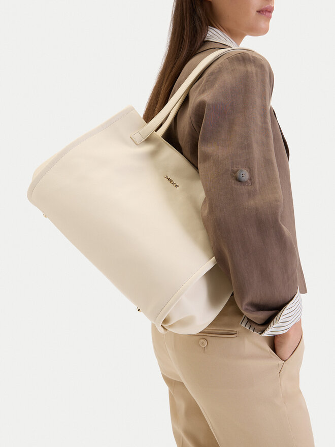 MEXX Handtasche MEXX EO-MEXX-B-002-09 Écru