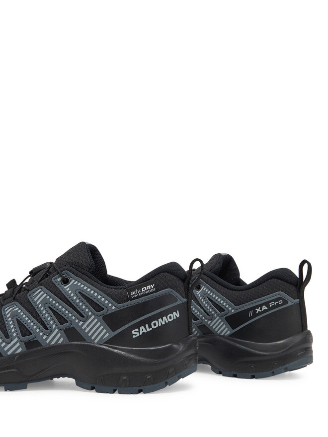 Salomon Trekingová obuv Salomon Xa Pro V8 Waterproof L47729300 Černá