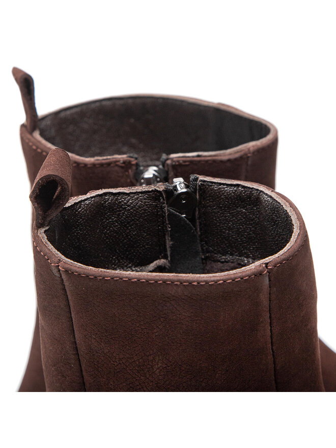 Simple Botki Simple SL-15-02-000049 Brązowy
