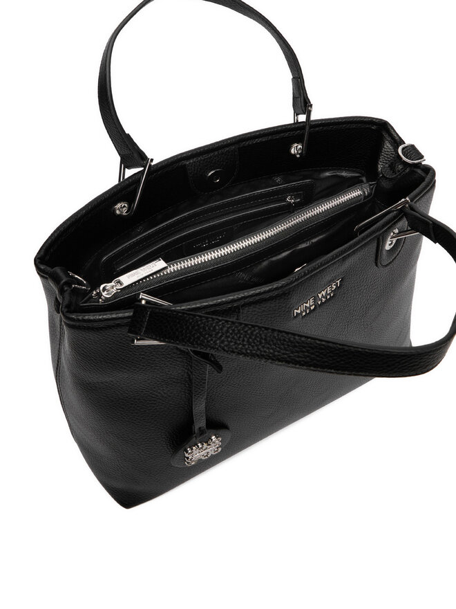 Nine West Handtasche Nine West CEO-Soho Bloom-LDA8569 Schwarz