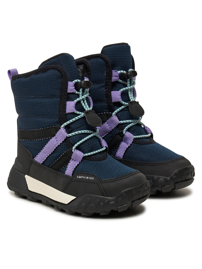Geox Čizme za snijeg Geox Trekkyup J46M7F 0FU50 C4267 M Tamnoplava