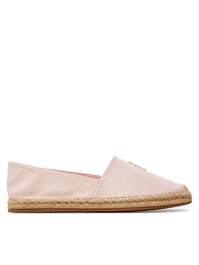 Tommy Hilfiger Еспадрили Tommy Hilfiger Embroidered Flat Espadrille FW0FW07721 Розов