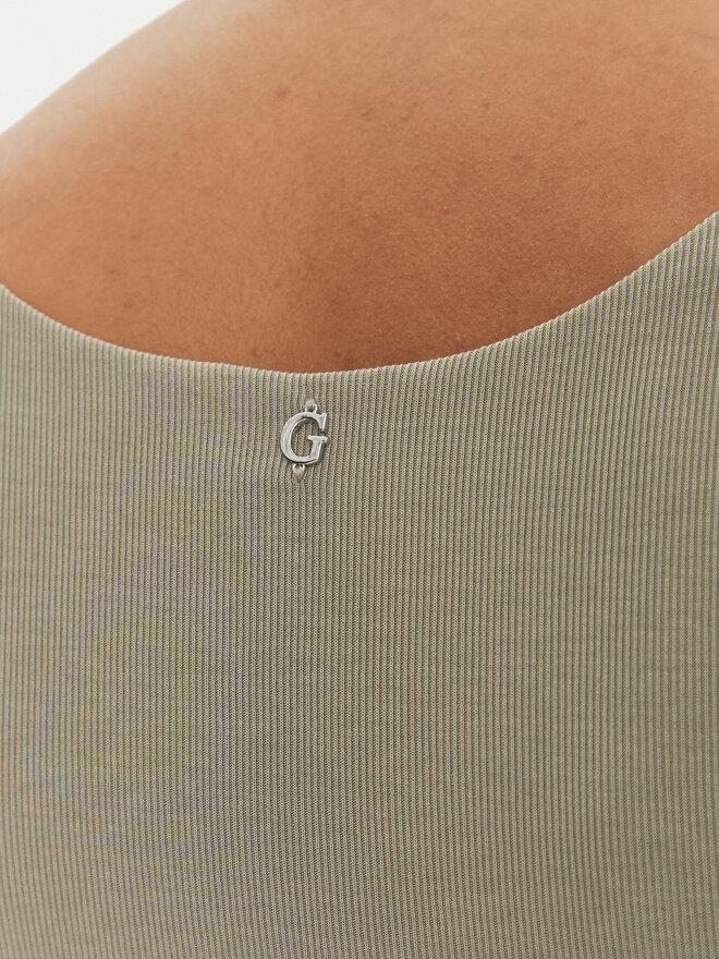 Guess Guess Top W5GP22 KAQL2 Grün Regular Fit