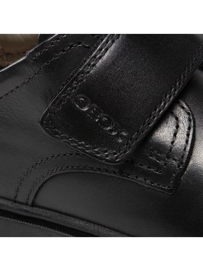 Geox Polobotky Geox J Riddock B. G J847SG 00043 C9999 S Černá