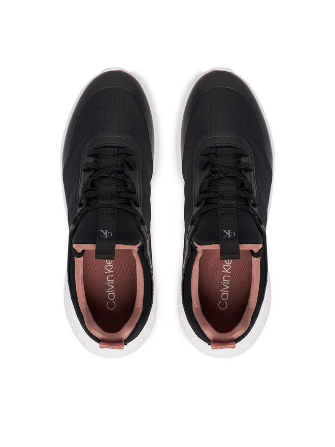 Calvin Klein Jeans Sneakers Calvin Klein Jeans Eva Runner Laceup Sock Mat Mix YW0YW02064 Schwarz