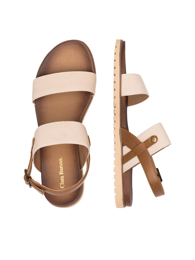Clara Barson Sandales Clara Barson WS6262-10 Bēšs