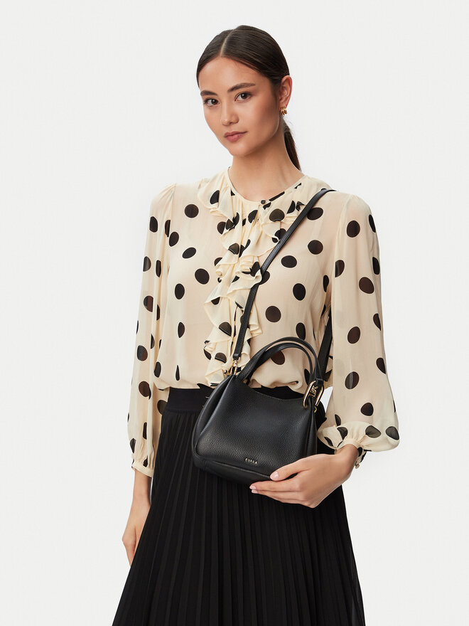 Furla Handtasche Furla Nuvola Mini WE00907 HSF000 CN O6000 Schwarz