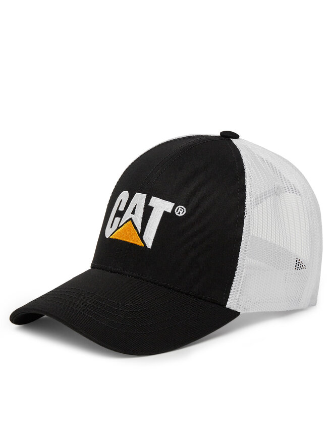 CATerpillar Cepure ar nagu CATerpillar Raised Logo 1120062-12869 Melns