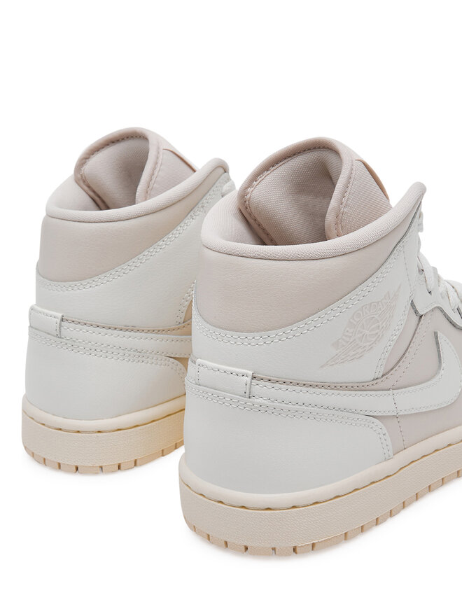 Nike Sneakersy Nike Wmns Air Jordan 1 Mid BQ6472 201 Beżowy