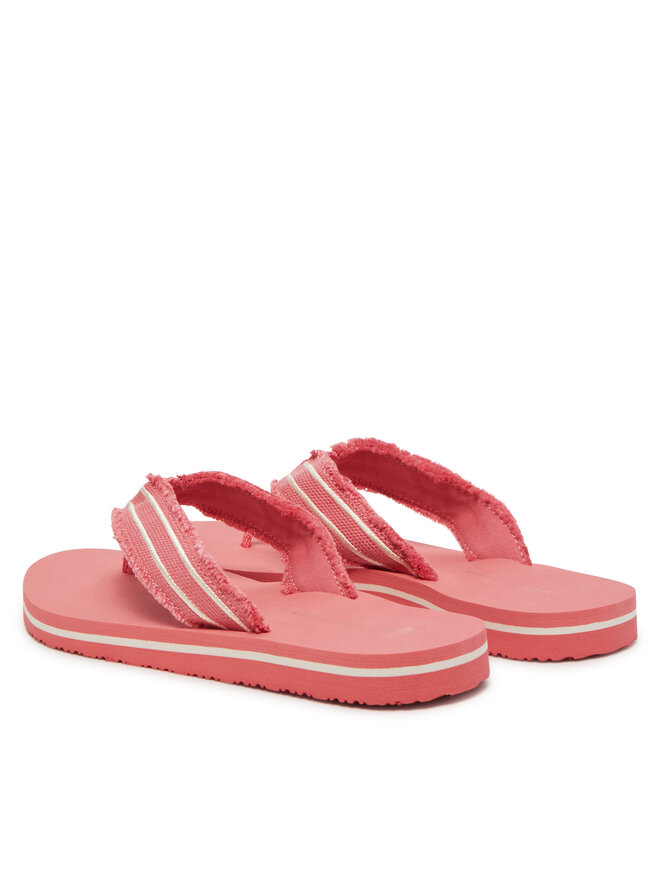 Tommy Hilfiger Žabky Tommy Hilfiger TH Webbing Beach Sandal FW0FW08739 Korálová