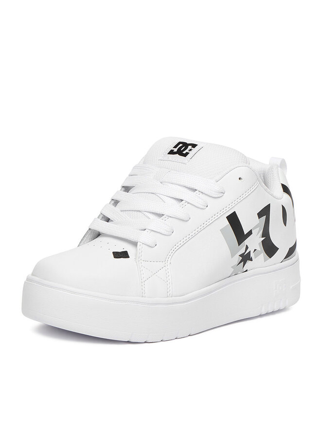 DC Shoes Снікерcи DC Shoes CEO-COURT GRAFFIK PLATFORM DC02422101 Білий