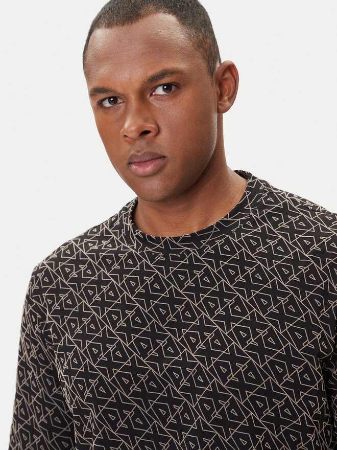 Armani Exchange Armani Exchange Camiseta XM001897 AF10356 FC196 Negro Regular Fit
