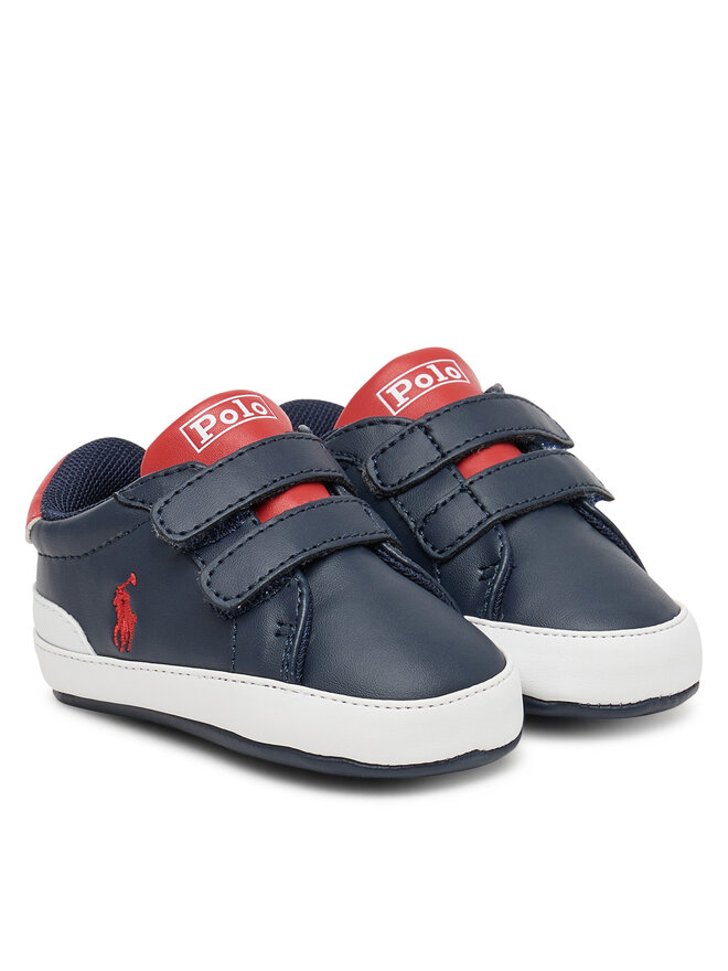 Polo Ralph Lauren Krabbelschuhe Polo Ralph Lauren Heritage Court II Baby RL03389410 Dunkelblau
