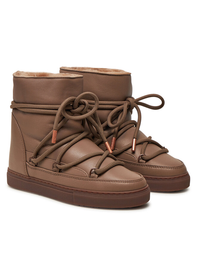 Inuikii Μπότες Χιονιού Inuikii Full Leather 75203-087 Καφέ