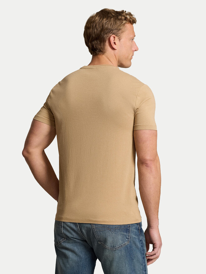 Polo Ralph Lauren Polo Ralph Lauren Camiseta 710671438329 Beis Custom Slim Fit