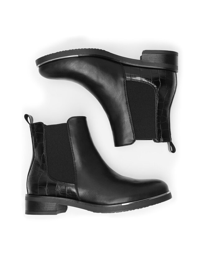 Clara Barson Μποτάκια με λάστιχο Clara Barson WS1103-01 Μαύρο