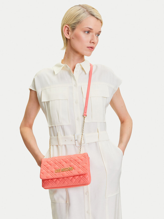 LOVE MOSCHINO Сумка LOVE MOSCHINO JC4097PP1MLA0464 Кораловий