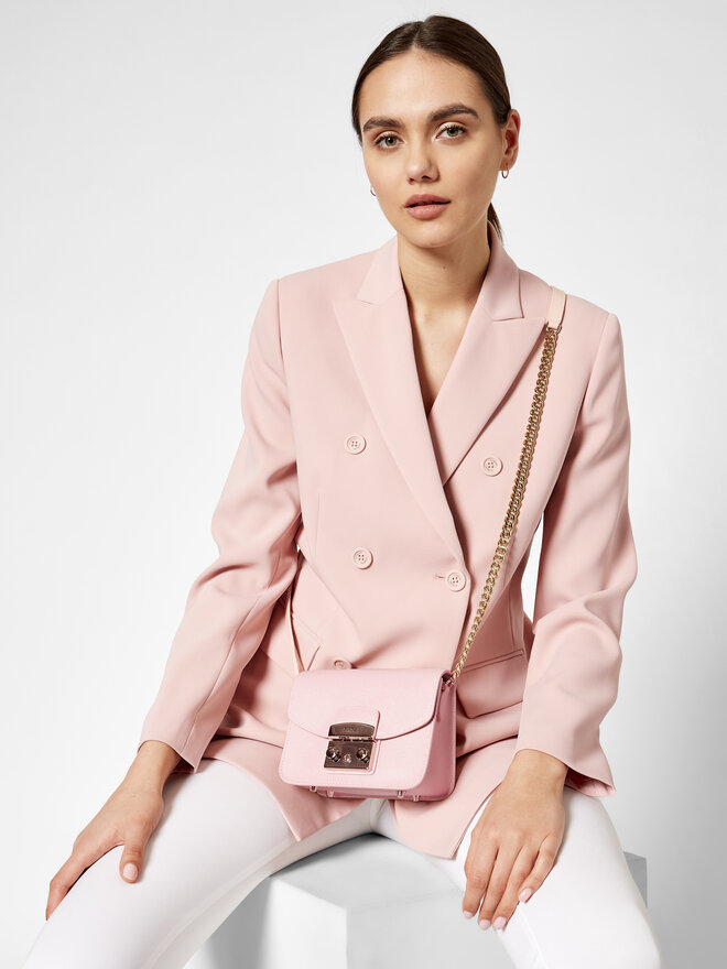 Furla Handtasche Furla Metropolis WB00217-ARE000-1BR00-1-007-20-BG-B Rosa