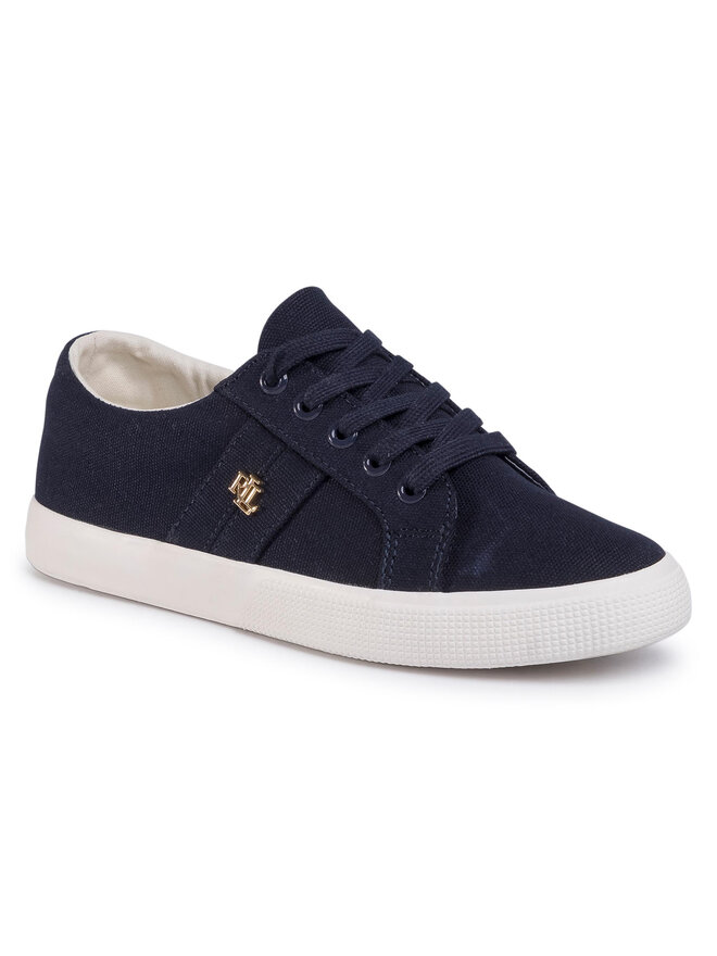 LAUREN RALPH LAUREN Πάνινα παπούτσια Lauren Ralph Lauren Janson II 802804598002 Σκούρο μπλε