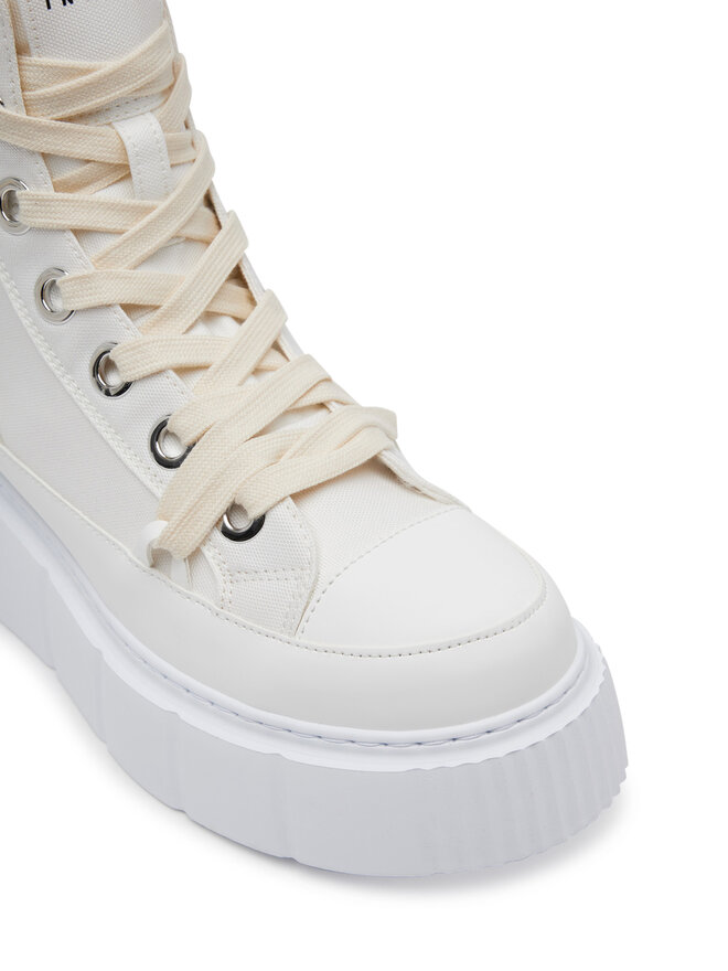 Inuikii Plátenky Inuikii Matilda Canvas High 30103-025 Biela