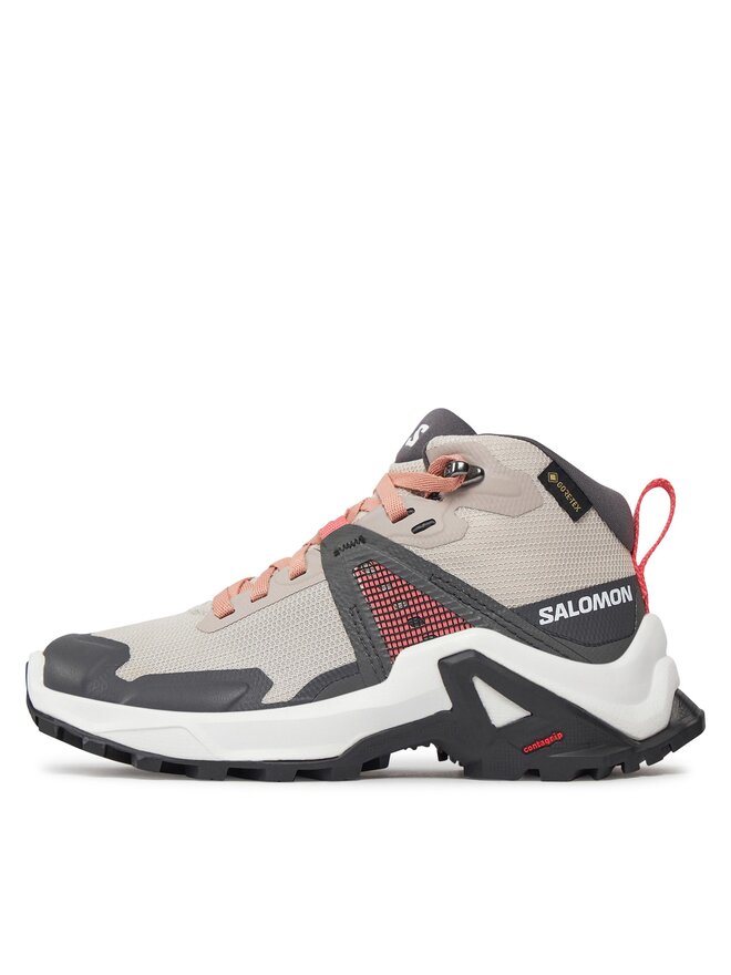 Salomon Trekkingi Salomon X Raise Mid GORE-TEX L47071500 Szary
