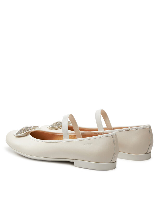 Geox Ballerinas Geox J8455D 00044 C1001 S Weiß