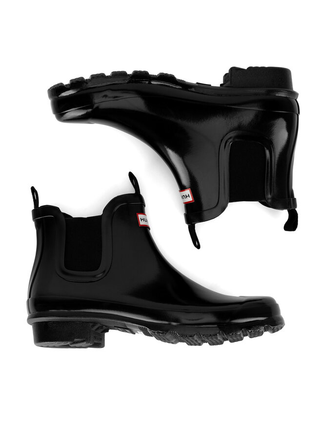 Hunter Gumijasti škornji Hunter JFS6000RGL-BLK Črna