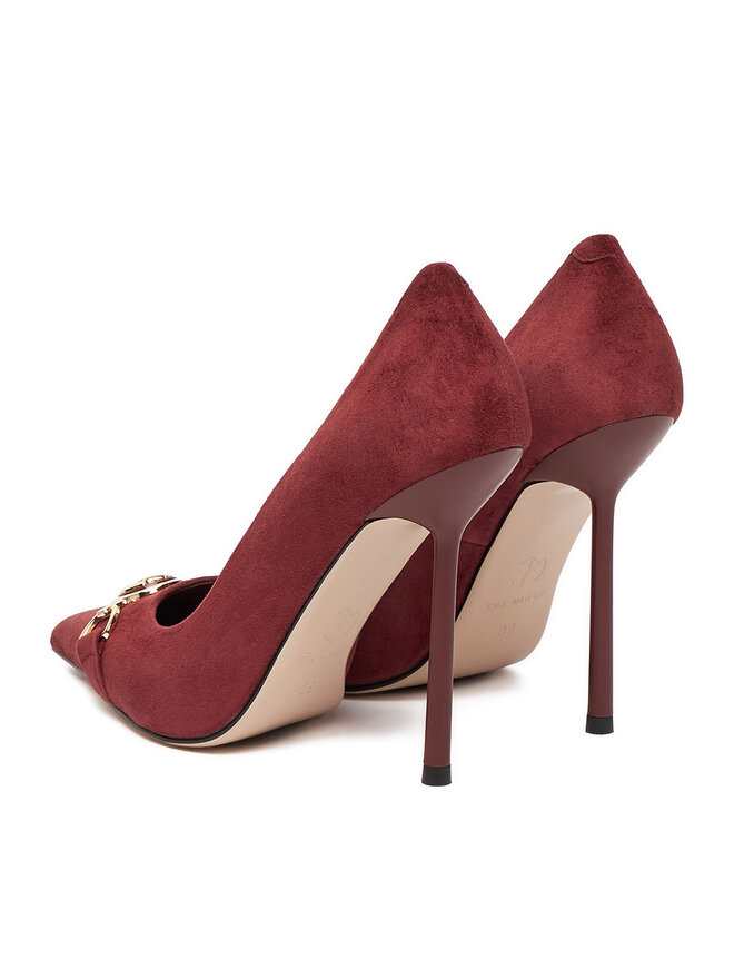 Eva Minge High Heels Eva Minge EO-LILA-1677-13-3S Dunkelrot