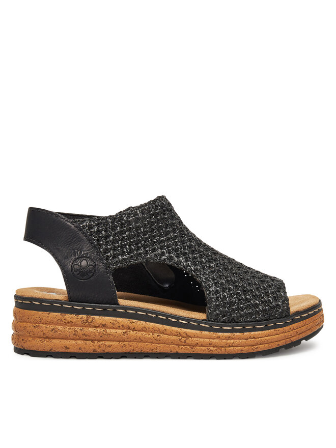 Rieker Basutės Rieker 62783-00 Juoda