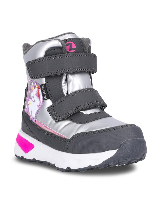 ZigZag Schneeschuhe ZigZag Hidol Kids Boot w/Lights WP Z234125 Grau
